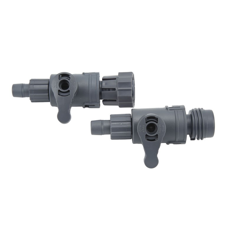 Aquarium Water Control Connector Double Valve Leakage Proof Quick Release