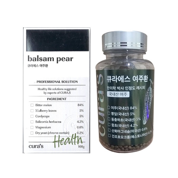 Curaess Yeoju Hwan 100g Yeoju Mulberry Leaf Cordyceps Sinensis Salicornia