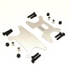 kingfly Aluminum Suspension Bracket Reinforcement Plate for Tamiya GF-01