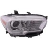 HEADLIGHTSDEPOT Headlight Chrome Bezel CAPA Certified Compatible With Toyota Tacoma