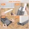 Premium Velvet Under Door Draft Stopper, Door Draft Stoppers for