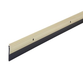 M-D Building Products 05744 - Barrido de puerta para todas las estaciones, aluminio resistente y vinilo, ideal para uso residencial y comercial, fácil instalación, garantiza comodidad y ahorra energía