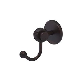 Allied Brass 7220G-VB Satellite Orbit Two Collection Groovy Accents Robe Hook, Venetian Bronze