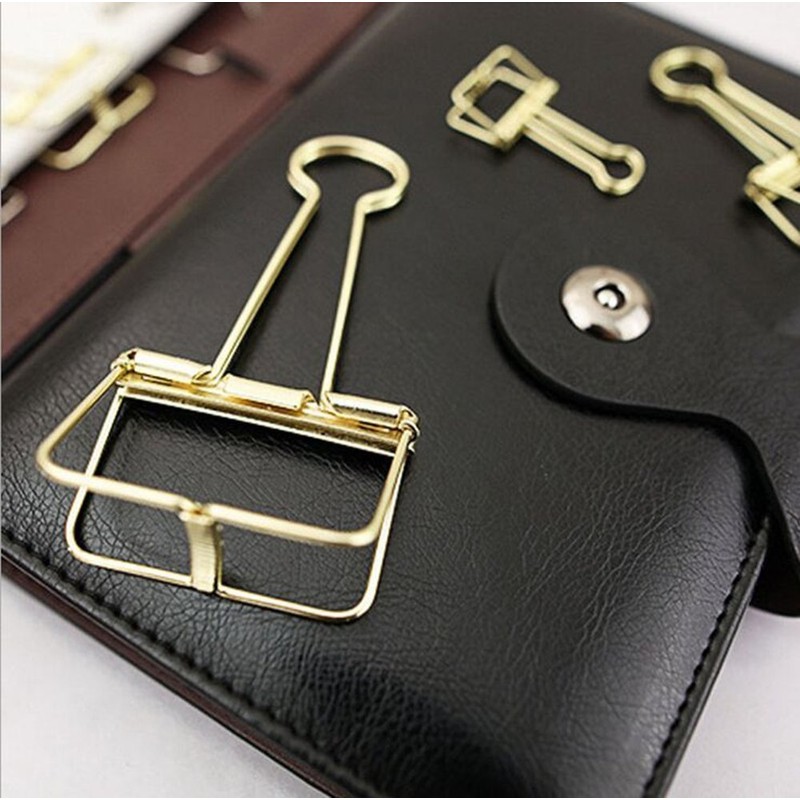 CCINEE Suncake Com Lean Clip Wire Double Clip Document Organizer,