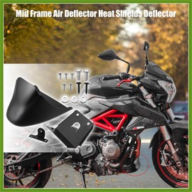 HOPESPANNER 1 Set Lower Front Spoiler Chin Fairing for Harley Davidson Sportster Iron 883 2004-2022 Matte Black Vehicle Components