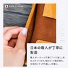 Supple and beautiful aniline leather roll pen case genuine leather