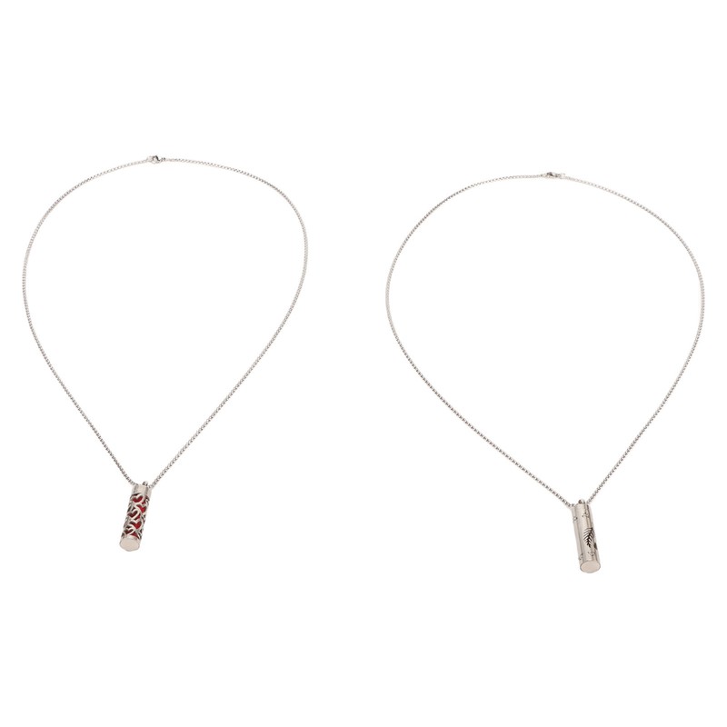 Aromatherapy Necklaces Stainless Steel Stress Relief Essential Oil Diffuser Necklace