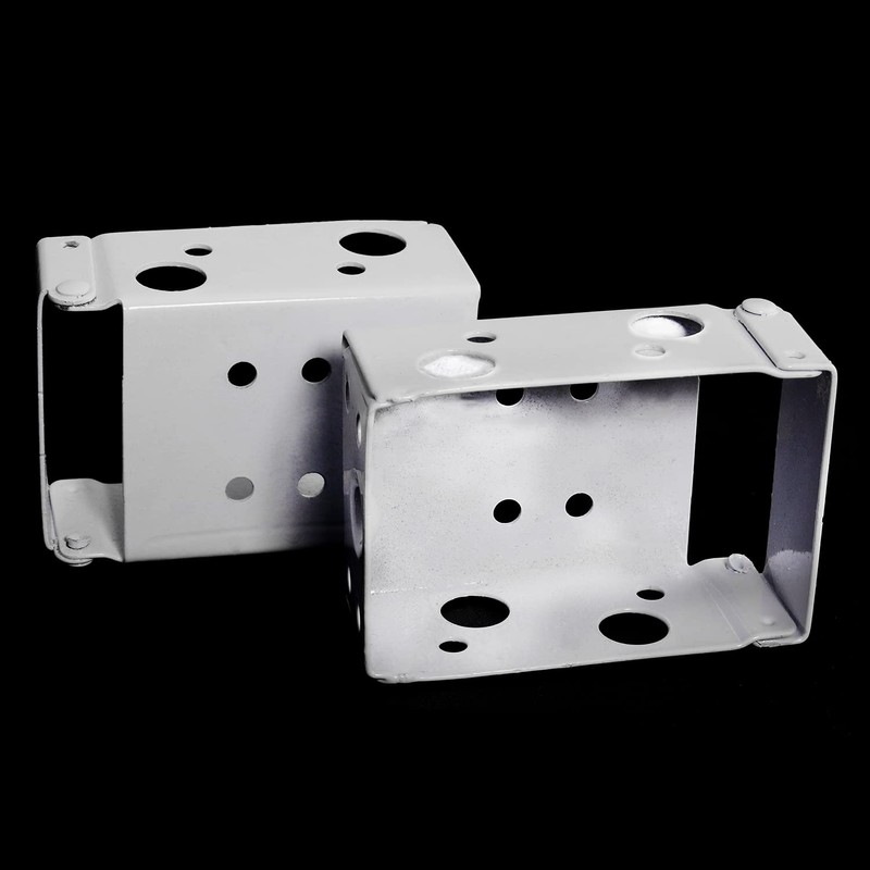 AXLIZER 4PCS 2SETS Blind Installation Brackets Blind Brackets Low Profile