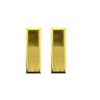 United States Army 2nd LT Gold Tone Insignia of Rank