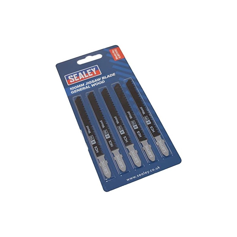 Ufixt Jigsaw Blade for General Wood 100mm 8tpi Pack of