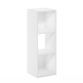 Furinno Pelli Cubic Storage Cabinet, 3x1, White