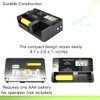 Battery Tester with Battery Organizer Storage Case,Professional Digital Battery Checker