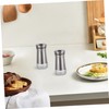 Hohopeti 2pcs Seasoning Shaker Condiment Dispenser Base for Salt Pepper