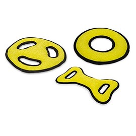 Beeztees Fetch Rubber ø: 21.5 cm Yellow Ring