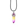 VIE VIE Double Point Pencil Pendant, Black String ((Colour B))