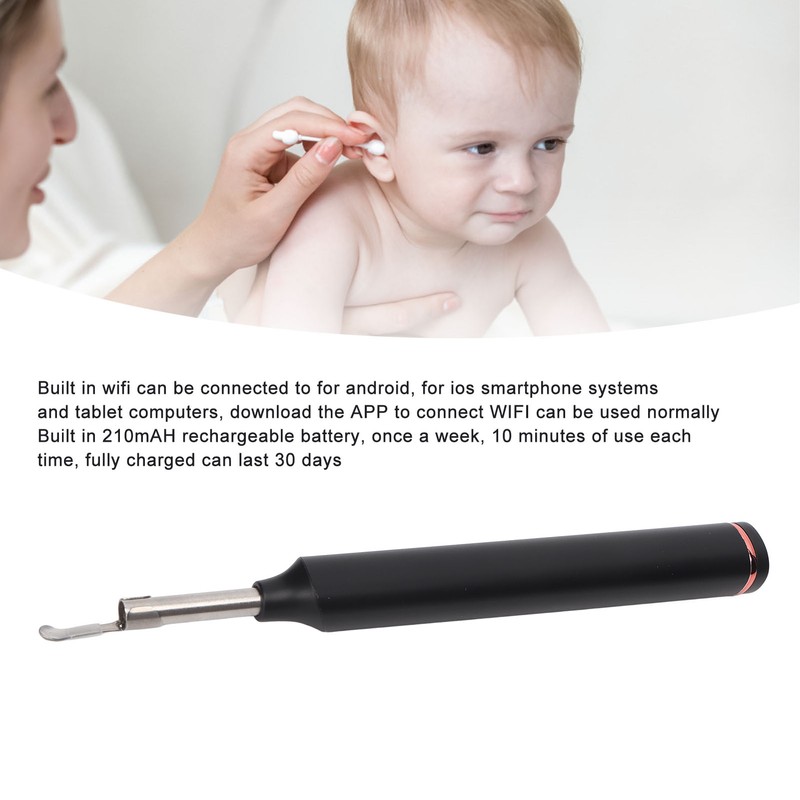 Ear Wax Removal 1080P HD Camera Intelligent Waterproof Visual Ear