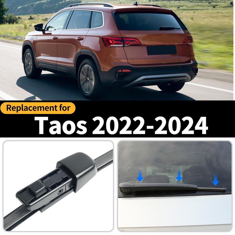 GARDIMU Rear Wiper Blade Assembly, Back Windshield Wiper Blades Arm