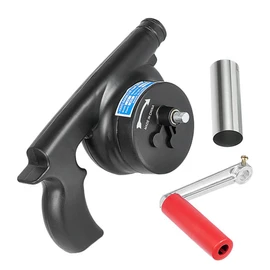 Kisangel Barbecue Blower Air Blower Outdoor Air Fire Blower Picnic Hand Blower Manual Fire Blower Utility Blower Fan Portable Fire Blower Camping Accessories BBQ Fan Hand Crank Blower