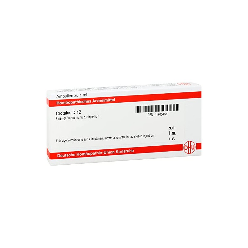 Crotalus D12 DHU Ampullen, 8 St. Ampullen