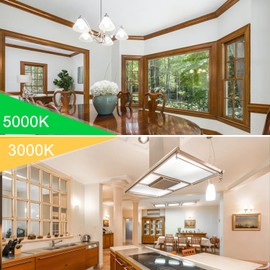 LFLAMPON Refrigerator Light Bulb Replacement E14 Base Led Light Bulbs for Fridge, Daylight 5000K 4W Equivalent 40 Watt Incandescent, Non-Dimmabl, Pack of 4