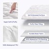 SLEEP ZONE Waterproof Mattress Topper Queen Size, Cooling Mattress Pad