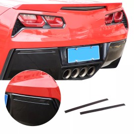 car-king888 Blackout Rear Fog Light Lampshade Cover Shell Auto Part For Corvette C7 2014-19