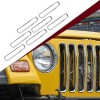 Savadi-Car 7x Front Grill Grille Insert Mesh Trim Kit for