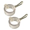 ZAAWUUT 1 Pair Flag Pole Mounting Rings Adjustable Flag Pole
