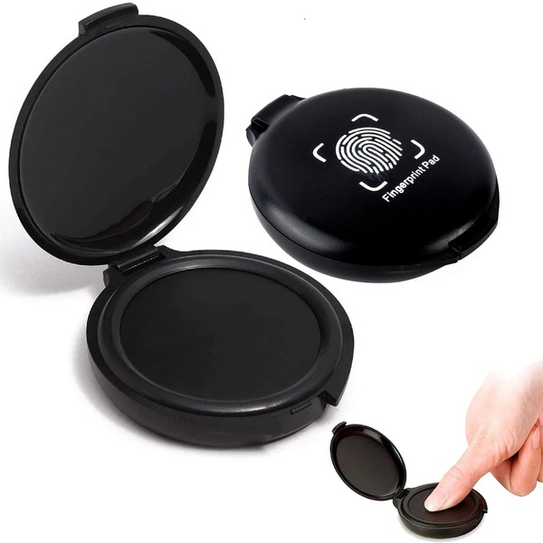 1 x professional fingerprint ink pad, fingerprint ink pad, ink