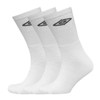 Umbro - Men's Sport Performance Socks (6 pair pack) (White)