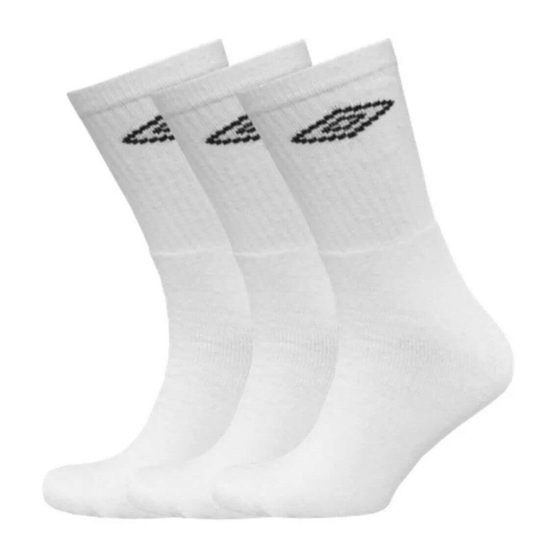 Umbro - Men's Sport Performance Socks (6 pair pack) (White)