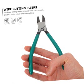 IWOWHERO Precision Side Cutters Sharp Nose Pliers for Electrical Repair High Carbon Steel Wire Flush Cutter Tool for Crafts Camping and Outdoor Activities