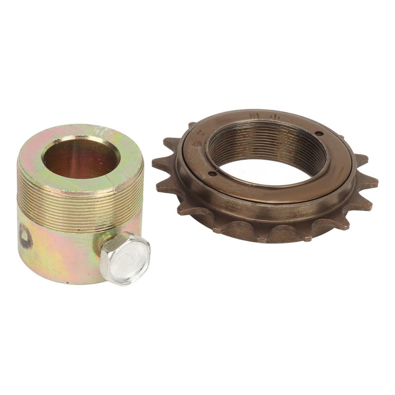 POENVFPO 16T Freewheel with 20mm Adapter, Iron Replacement Lightweight Flywheel