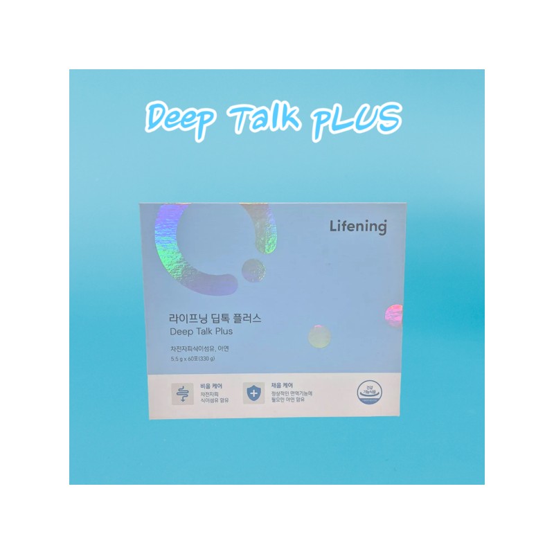 인셀덤 딥톡스 차전자피 식이섬유 라이프닝 딥톡 플러스 60포 IncerDerm Deep