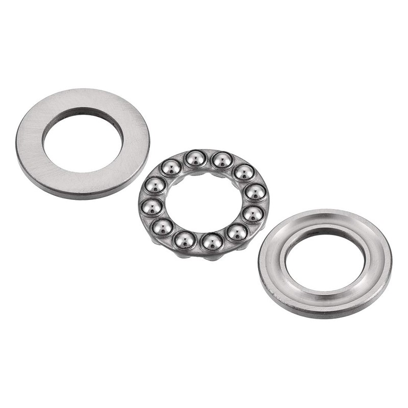 sourcing map Pack of 3 51102 Thrust Ball Bearings 15