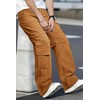 GINGTTO Cargo Pants for Men Relaxed Fit Stretch,Parachute Pants Men