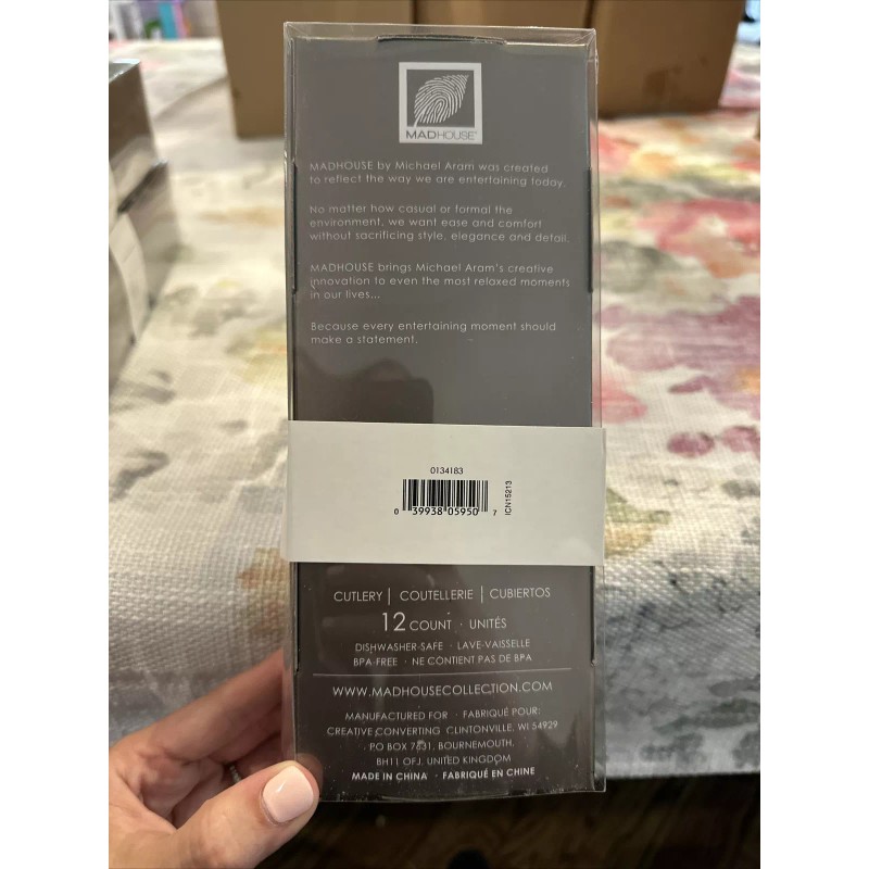 Michael Aram MadHouse Michael Aram Designs Grey Plastic Twigs Design