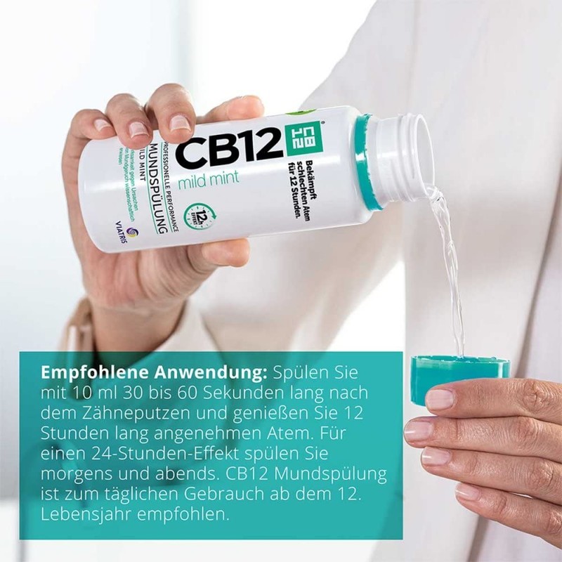 CB12 Mild Mouth Rinse Solution 250 ml