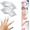100pcs Nail Foil Gel Wraps Polish Remover Art Soak off
