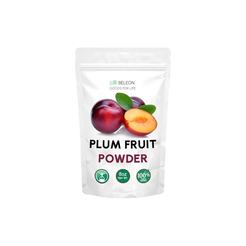 Plum Powder - Pure All Natural Powder for Baking, Flavoring,