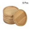 sourcing map Pack of 6 Saucers for Flower Pots 7.5