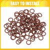 INFINAUTO O Ring Seal Gasket, 6mm ID x 2mm CS
