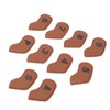 10PCS Golf Head Protective Covers Waterproof PU Material Golf Putter