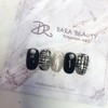Next day delivery⭐Tweed check nail⭐ / 다음날 발송⭐트위드체크 네일⭐
