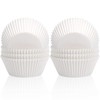 Pack of 200 Mini Muffins Paper Cases White Muffin Cases