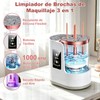 ABUDA Limpiador Eléctrico de Brochas de Maquillaje, con Desmontable 3