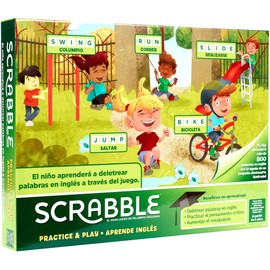 Juegos Mattel Games Scrabble Englisches Lernen (Mattel GGB31)