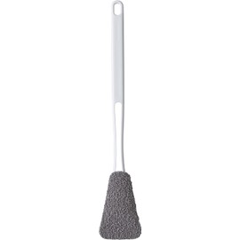 Marna Bottle Wash Sponge, Wide Brush, For Hard to Reach Washes Such as Water Bottles, Bottles, Kitchen Sponge, Bottle Cleaner, Bottle Brush, Gray