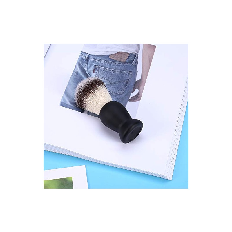 Brocha de Afeitar para Hombres Barba Bigote Cepillo Cepillo Nylon
