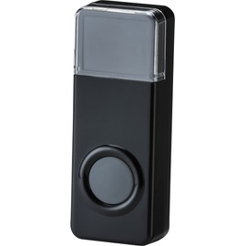 Knightsbridge - IP55 Bell Push - Black